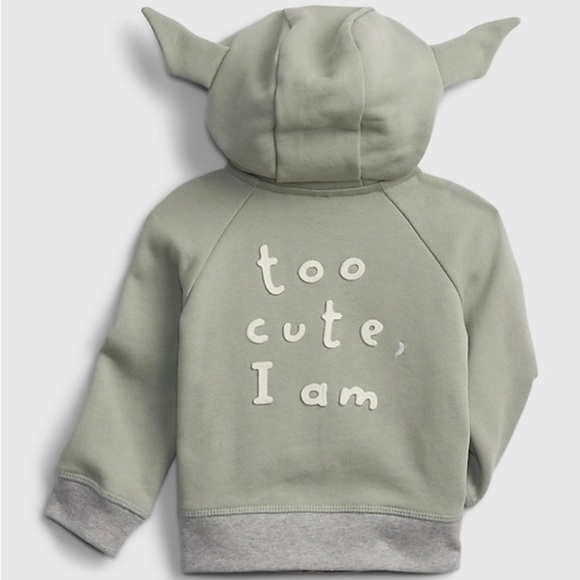 EUC BABYGAP StarWars | Yoda Hoodie And Pants Set Bundle Size 18-24 Months - Picture 4 of 13